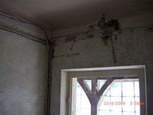 EG Flur Blick in Wintergarten