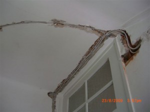 Treppenhaus EG über Wohnungstür