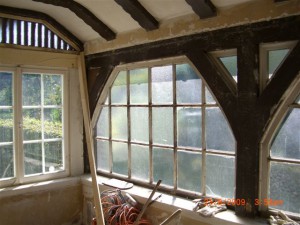 Wintergarten vor der Instandsetzung...